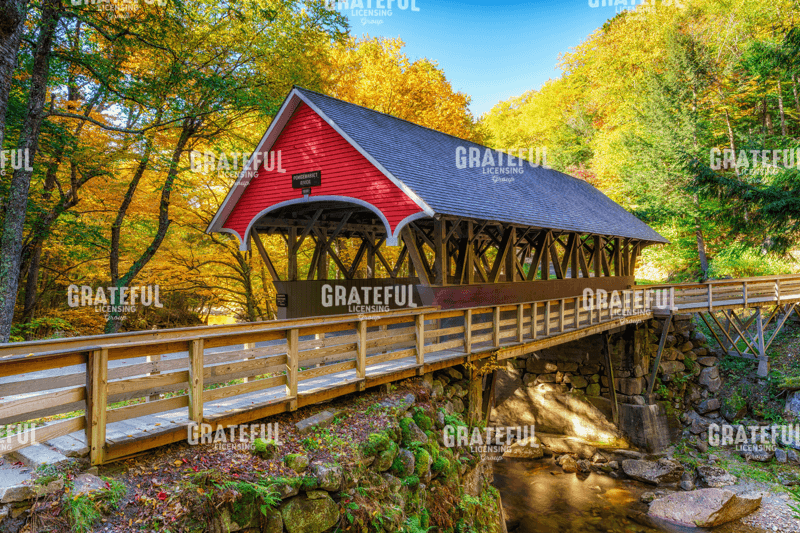 Autumn in Flume Gorge