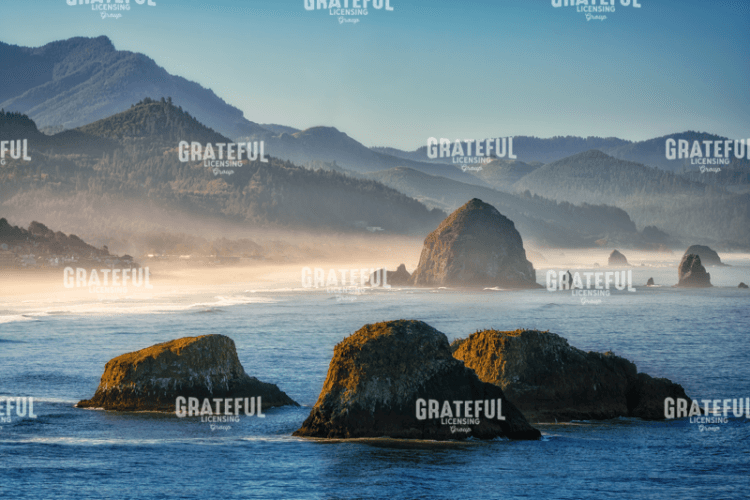 Misty Morning on Cannon Beach