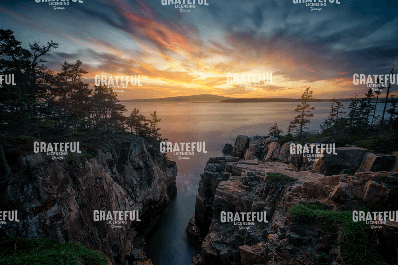 October Sunset at Raven's Nest