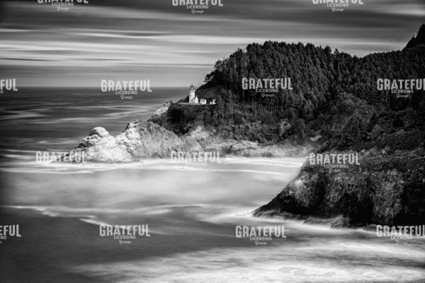 Rick Berk-Perched Above the Pacific Monochrome.tif