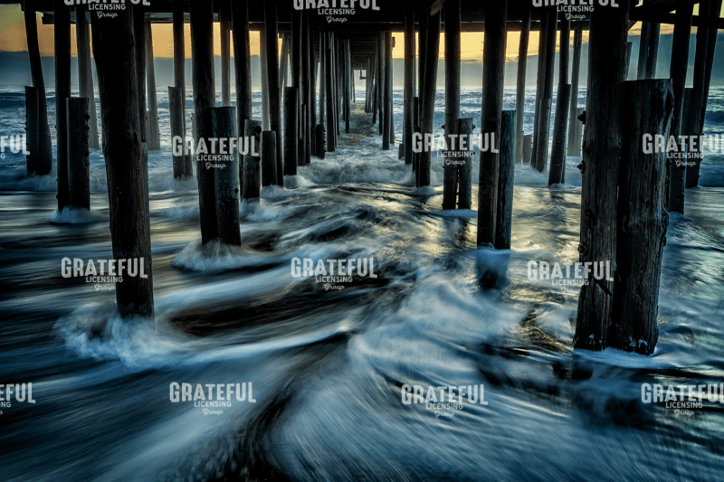 Under Kitty Hawk Pier