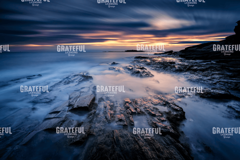 Last Light at Two Lights