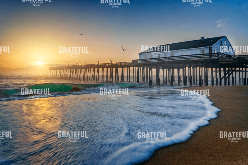 Sunrise at Kitty Hawk Pier