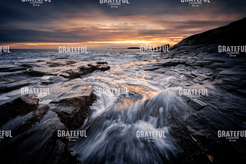 Sunset at Two Lights