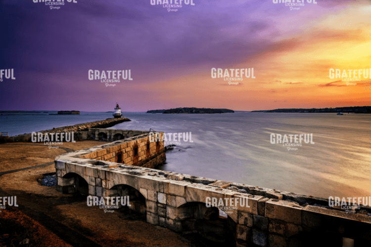 Late Winter Morn on Casco Bay