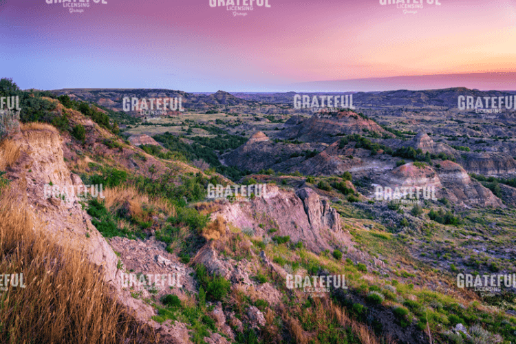 Morning at Painted Canyon