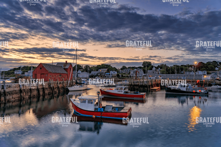 Dawn in the Harbor