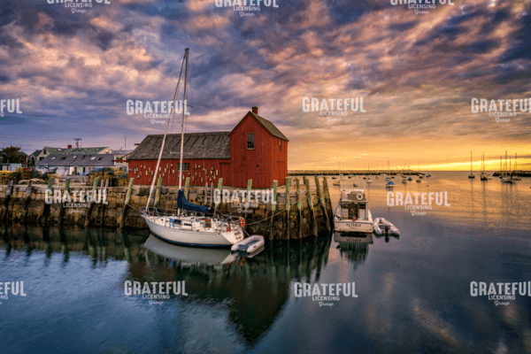 Rockport Harbor at Dawn