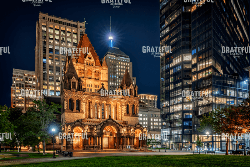 Trinity Church at Night