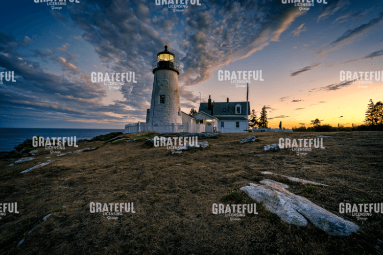 Twilight at Pemaquid Point