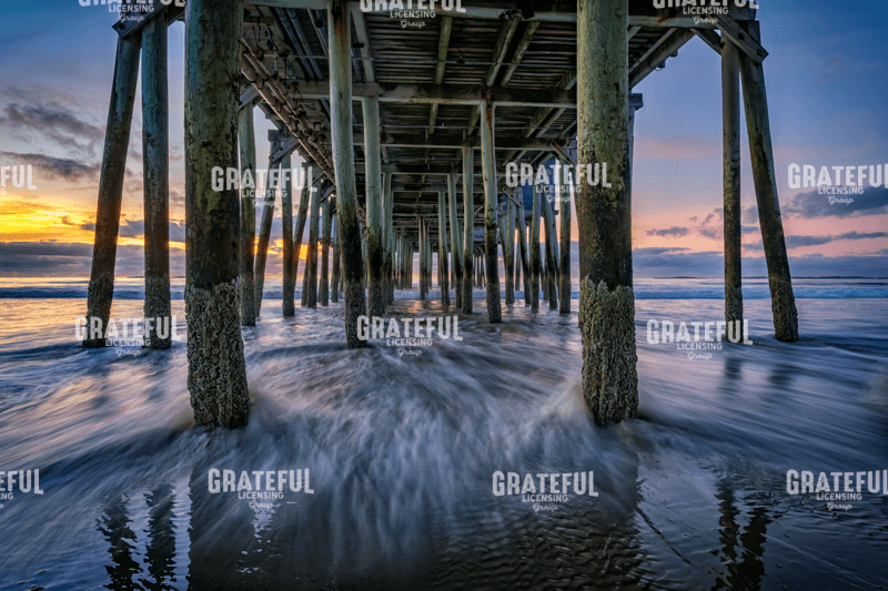 Under The Pier at Dawn