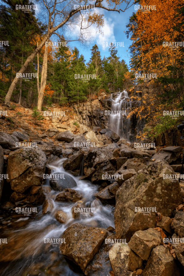 Autumn Afternoon at Hadlock Falls