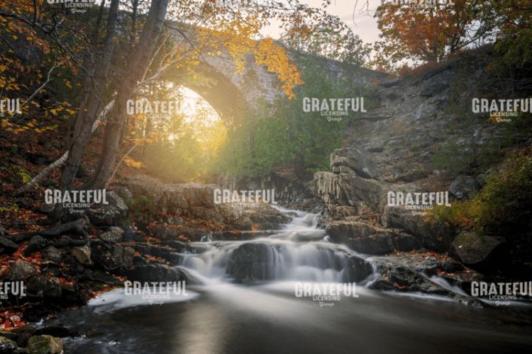 Autumn at Duck Brook Bridge