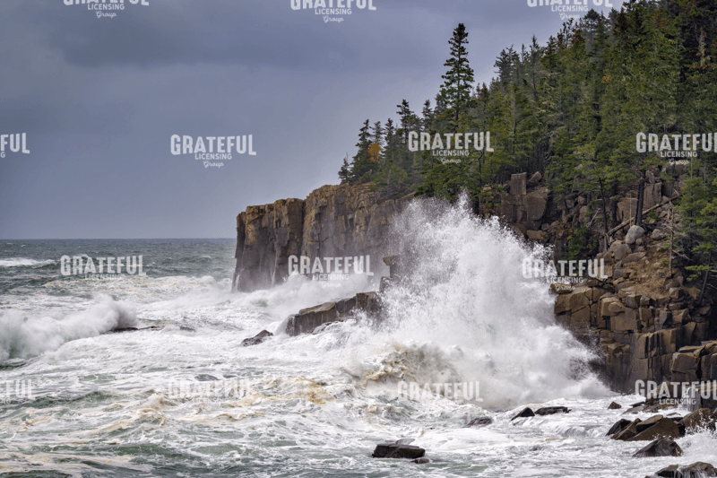 Autumn Storm in Acadia