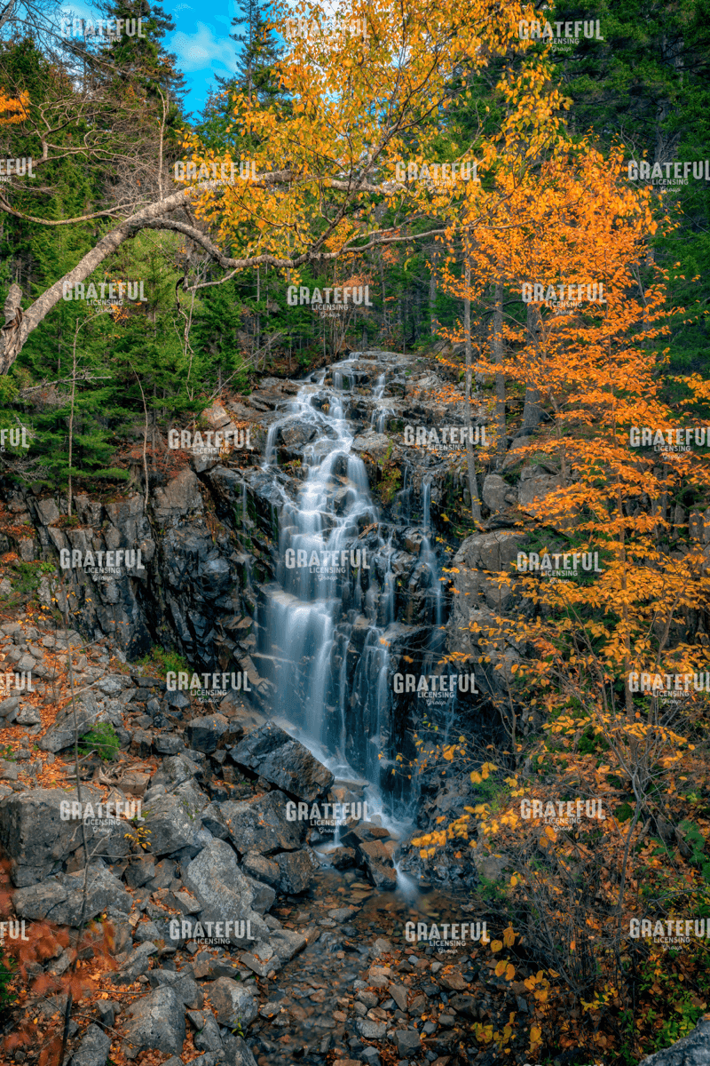 Hadlock Falls on an Autumn Day