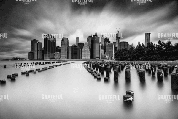 Lower Manhattan Monochrome