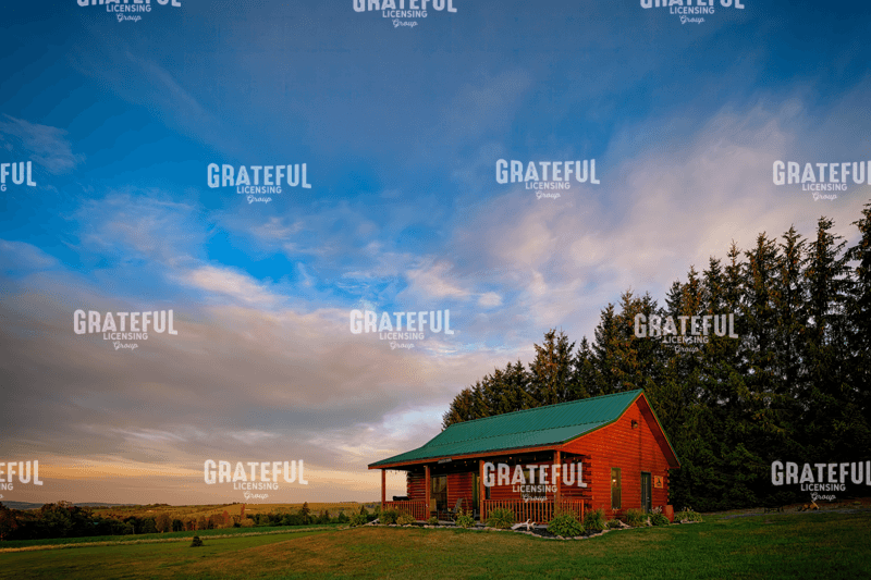 Rick Berk-The Cabin at Dawn.tif