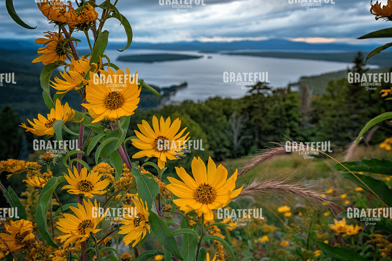 Rick Berk-Summer Evening at Height of Land.tif