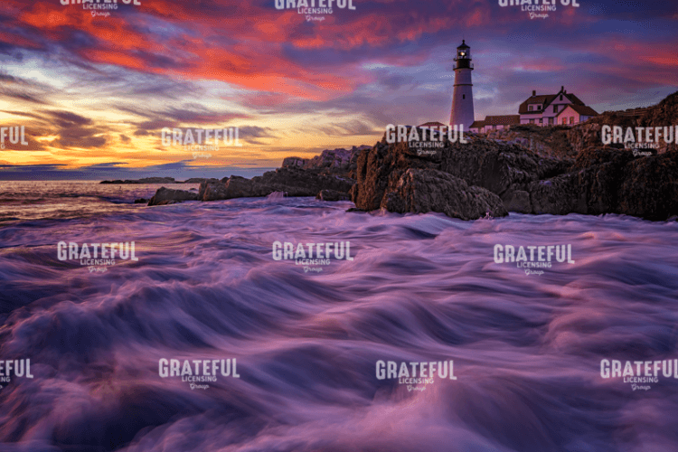 Rick Berk-Late Summer Morn at Portland Head.tif