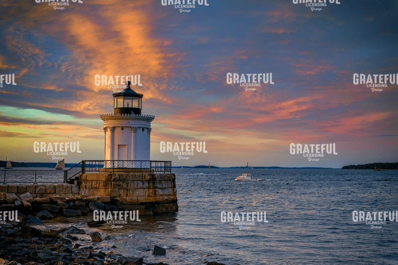 Rick Berk-Sunset at Bug Light.tif