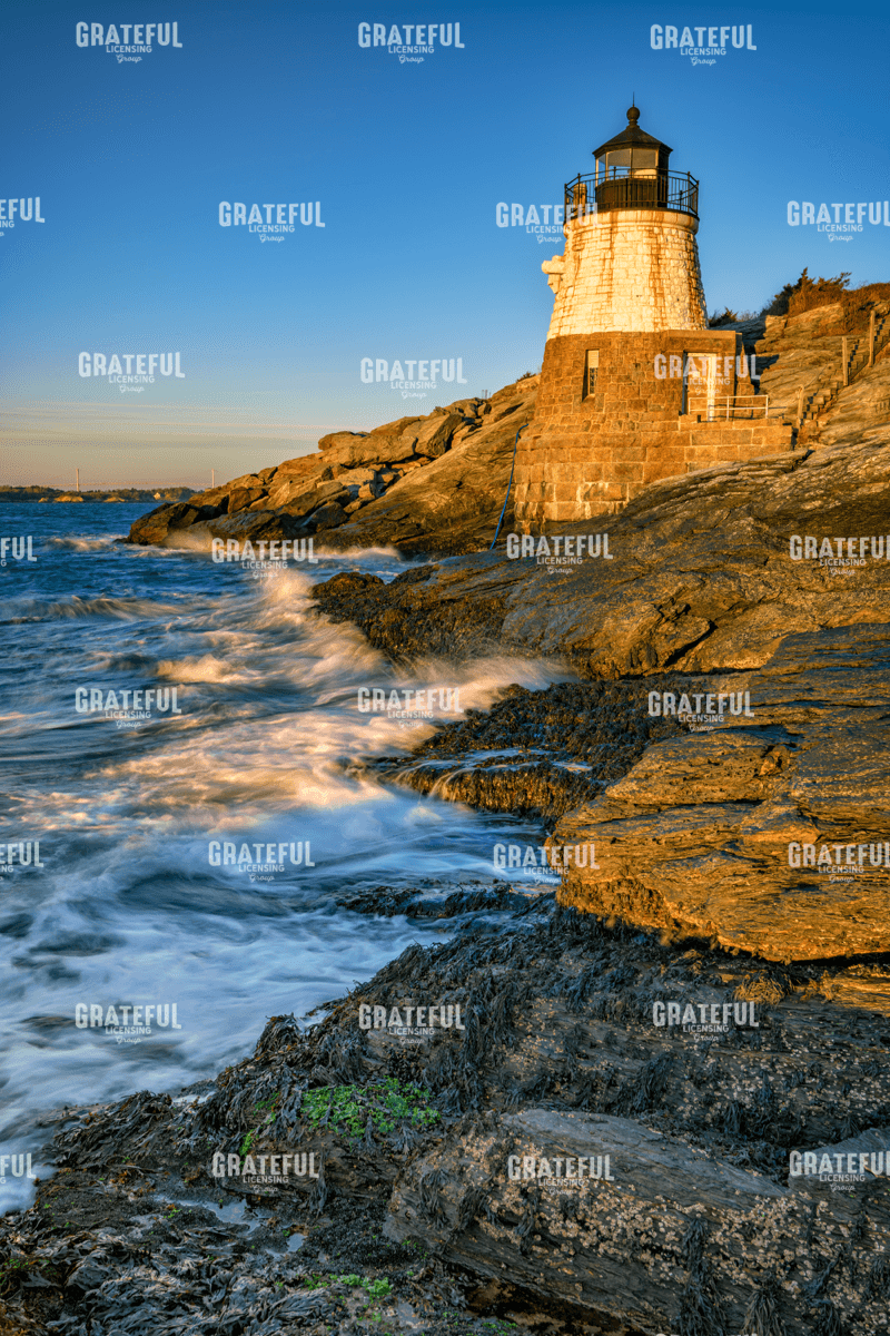 RIck Berk-Evening at Castle Hill Lighthouse.tif