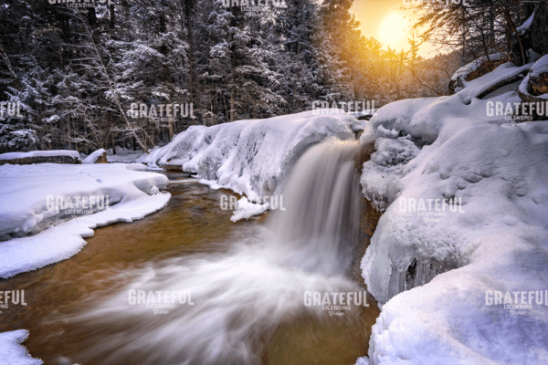 Rick Berk-Dianas Baths on a Snowy Day.tif