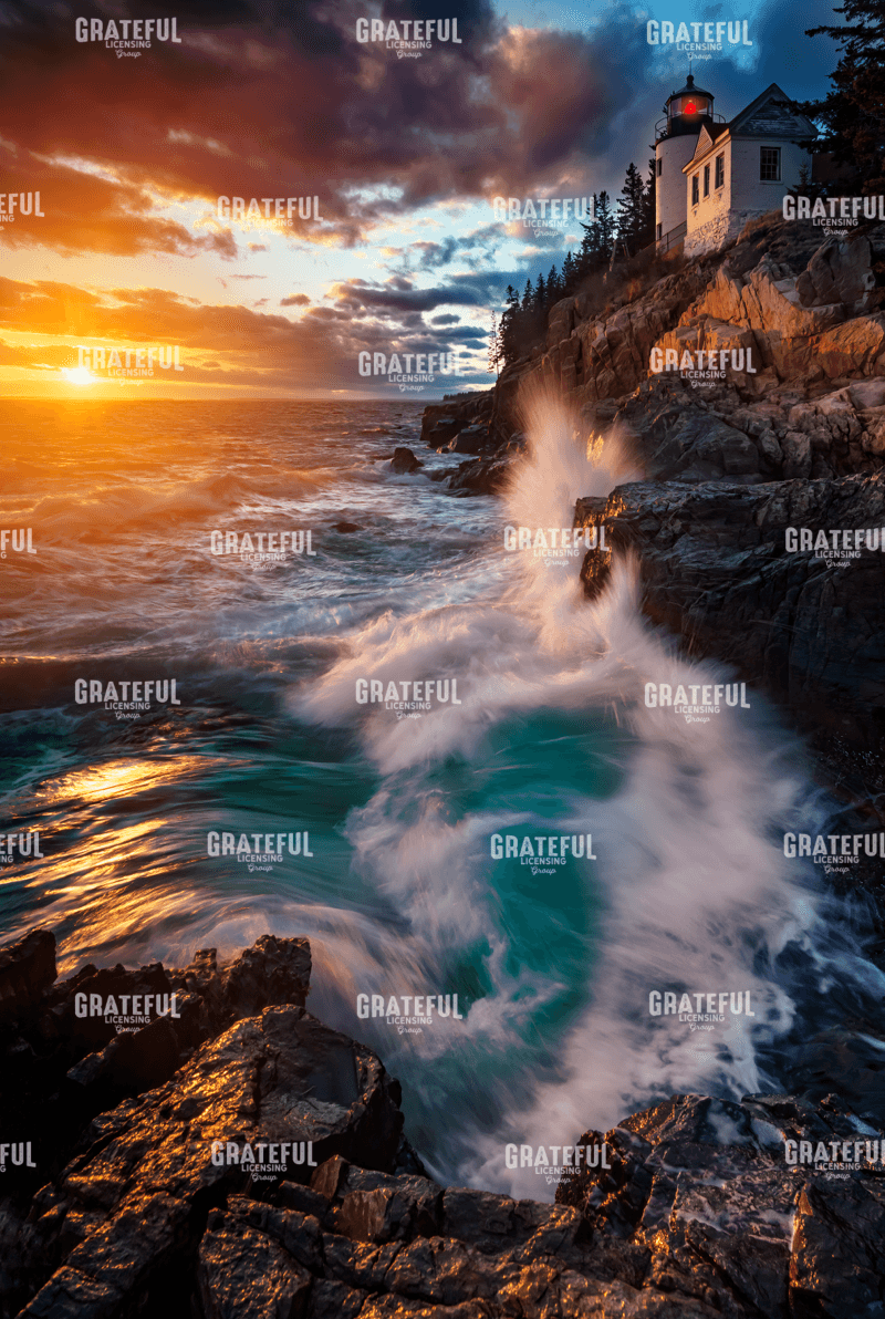 Rick Berk-High Tide at Sunset.tif