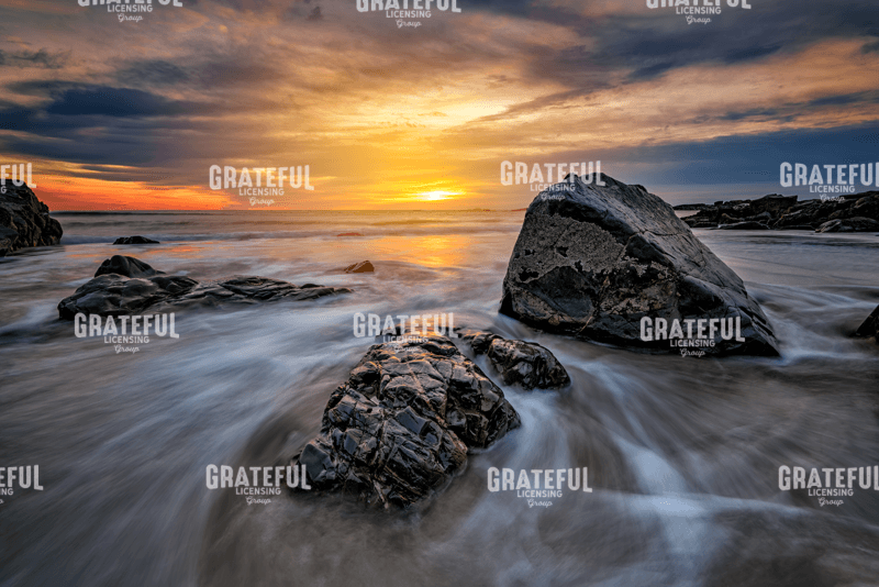 Rick Berk-Spring Sunrise in Ogunquit.tif