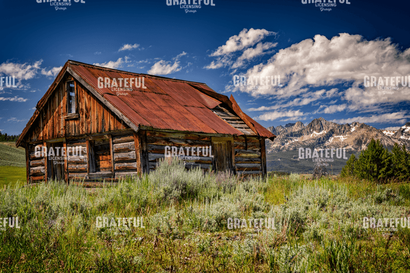 Rick Berk-The Old Mountain Cabin.tif
