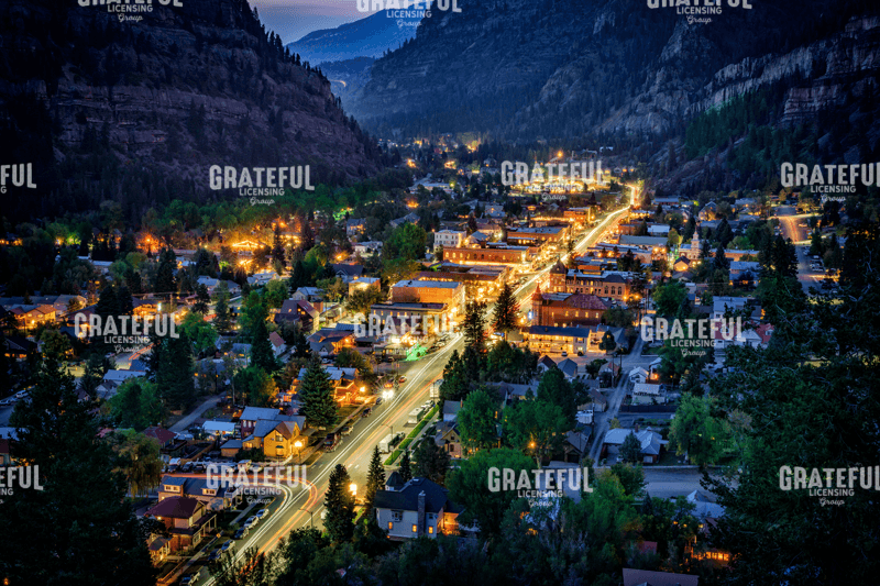 Rick Berk-Evening in Ouray.tif