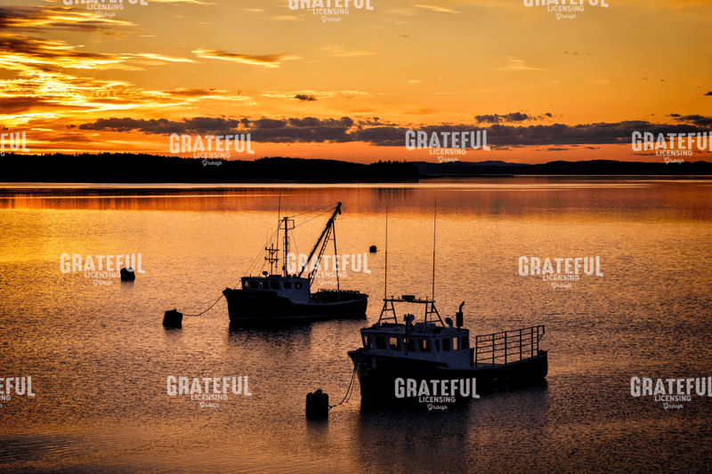 Rick Berk-Sunset At Anchor.tif