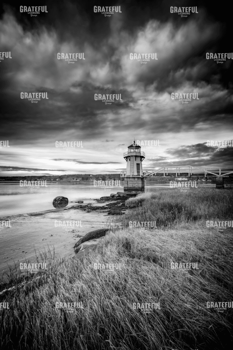 Rick Berk-Low Tide on the Kennebec Monochrome.tif