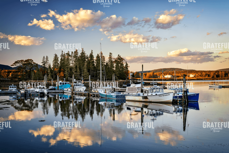 Rick Berk-Day's End in Bernard Harbor.tif
