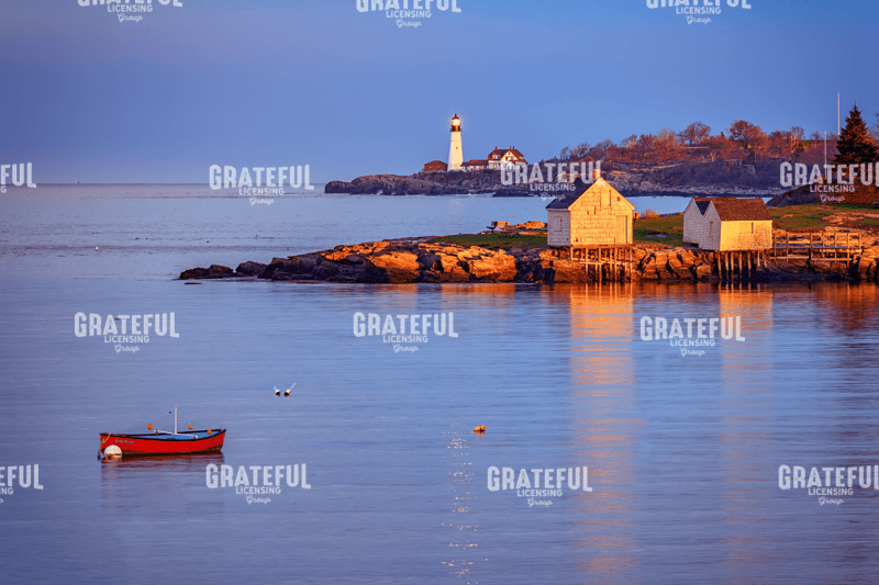 Rick Berk-Evening Glow at Willard Beach.tif