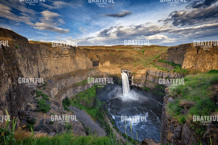Rick Berk-Golden Hour at Palouse Falls.tif