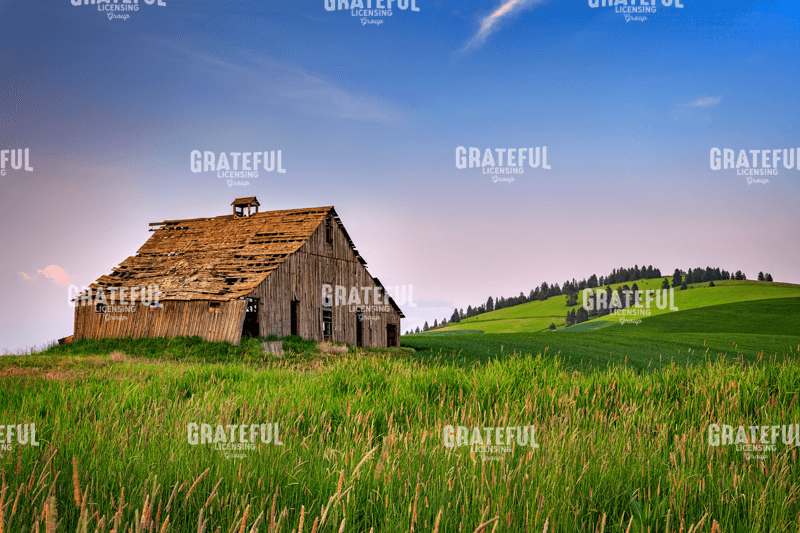Rick Berk-Evening at the Old Barn.tif