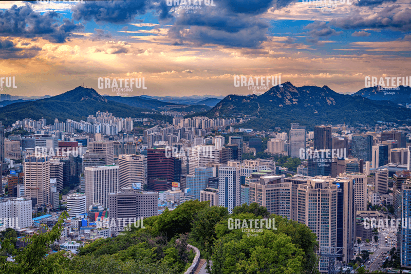 Sunset Over Seoul.tif