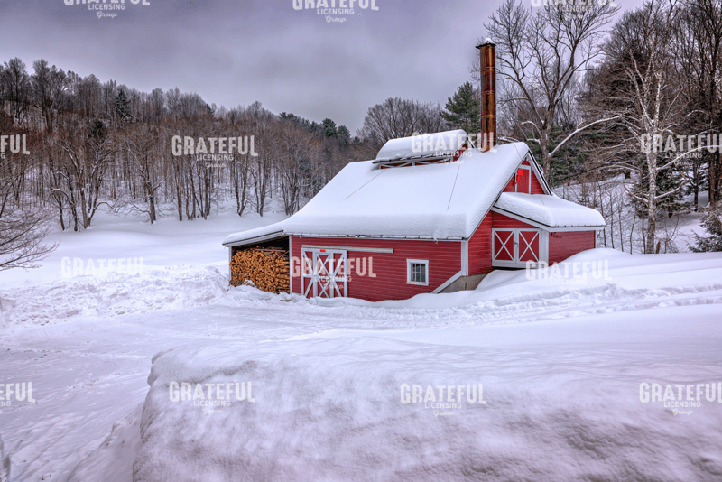 Winter at the Maple Sugar Shack.tif