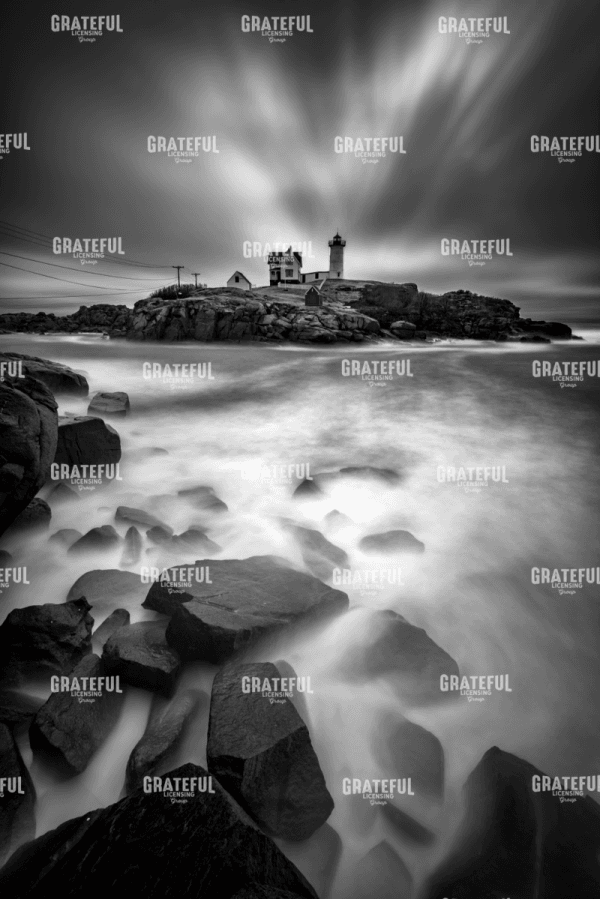 The Nubble in Black and White.tif