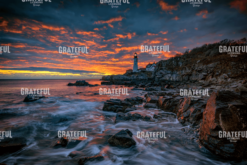 Autumn Sunrise in Cape Elizabeth.tif