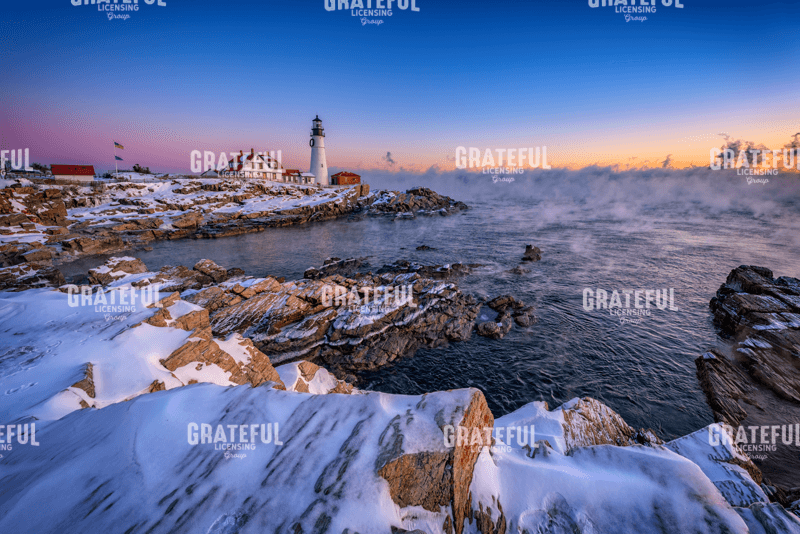 Winter Morning at Portland Head Lighthouse.tif