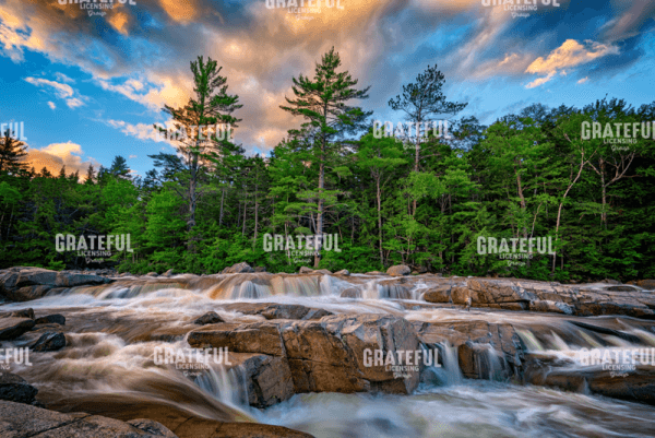 Lower Falls on Kancamagus Highway