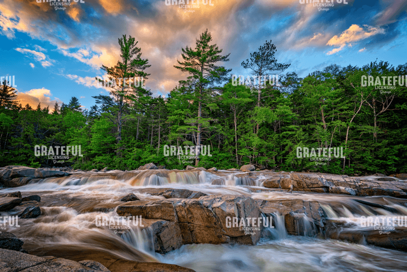 Lower Falls on Kancamagus Highway