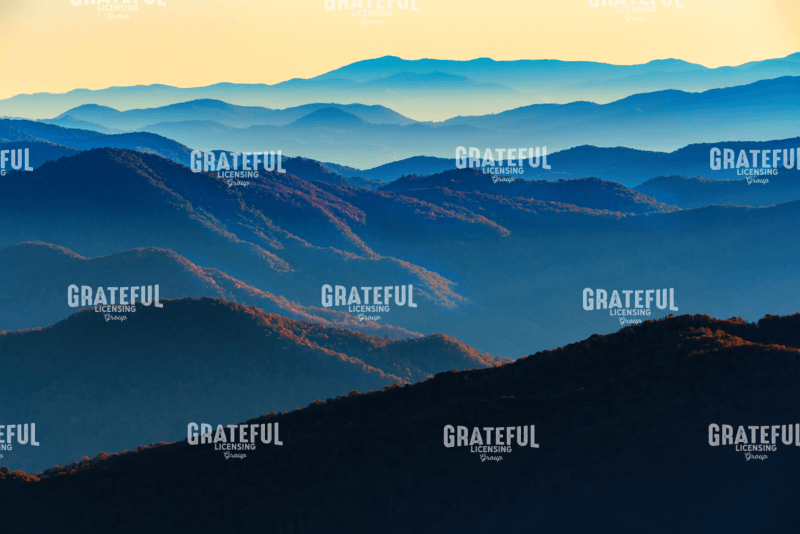 Sunrise in the Smokies