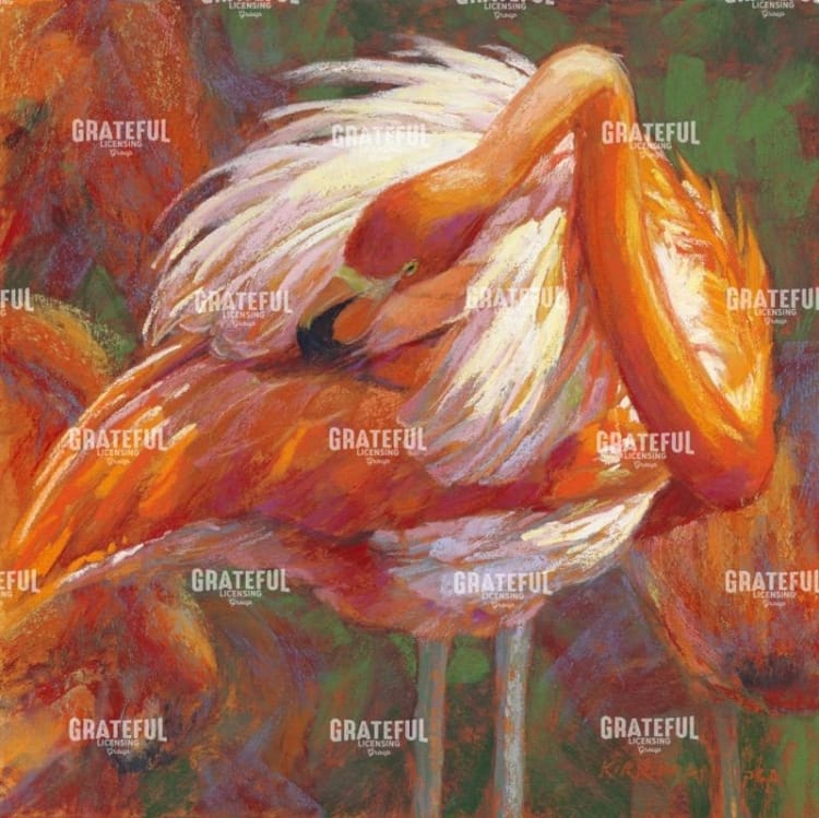F is for Flamingo