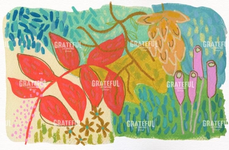 Coral Palm A