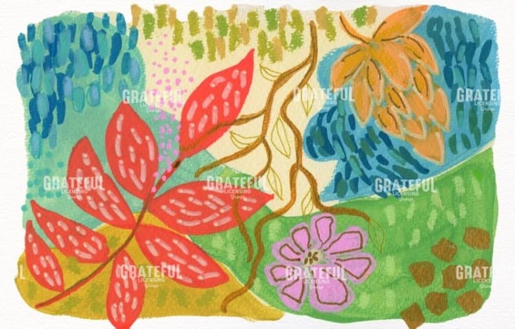 Coral Palm B