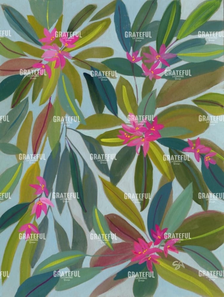 Pink and Green
