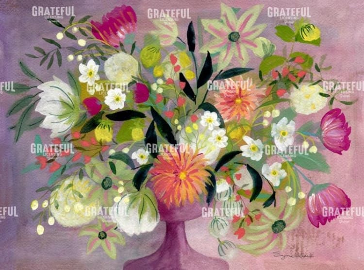 Plum Vase Bouquet