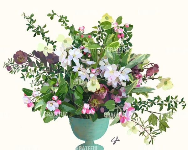 Helebore Bouquet